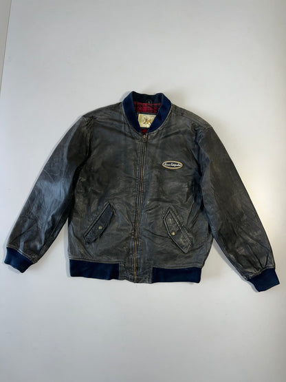 ZGuess Authentic Original Leather Jacket (RARE) (L)