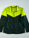 Nike Volt Chevron Colorblock Windbreaker Track Jacket (XL)
