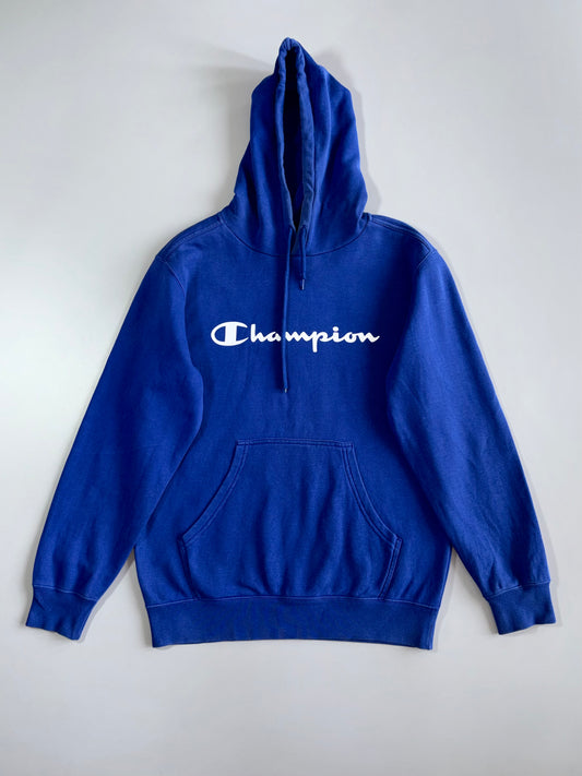 Champion Script Logo Pullover Hoodie (M)