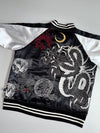 Dogtown Black Dragon Satin Souvenir Jacket Fully Embroidered dragon (L/XL)