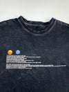 Senseless “Nonsense 2030” Solar System Galaxy Graphic Oversized Tee (L)
