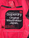 Superdry Original Windtrekker Black & Red Hooded Technical Jacket Women’s (XS)