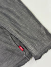 Levi’s 501 “Gold Dust” Grey Slub Long Sleeve Tee – All-Over Graphic (L)