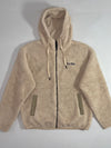 Dickies Sherpa Hoodie Cream Workwear Fleece, Oversized Fit (L)