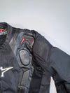 ZAlpinestars Black Armored Racing Jacket  Padded Textile Riding Gear (M)