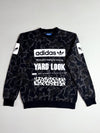 Adidas Originals | Black Camo Yard Look Graphic Sweatshirt  (S)