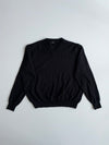 BOSS Hugo Boss Black Wool V-Neck Sweater (S)