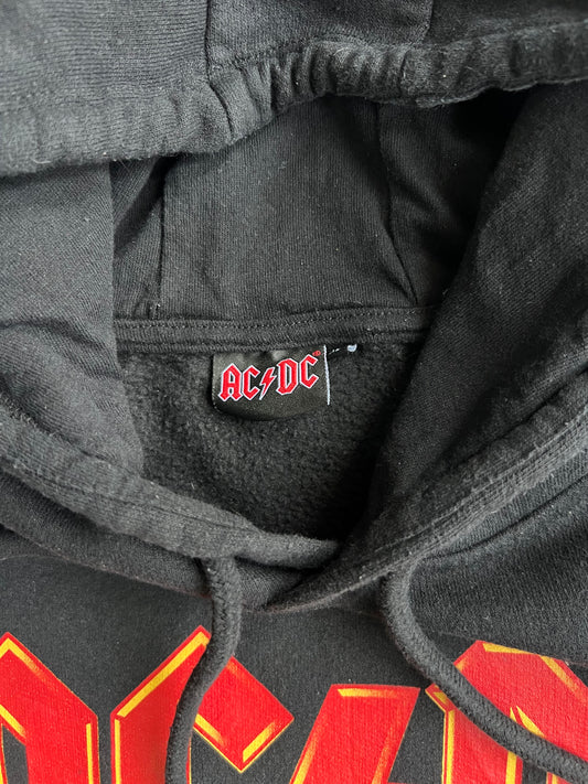 AC/DC “Back in Black” Official Band Hoodie (Xl)