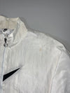 Nike Swoosh White Zip-Up Jacket (2XL/3XL)