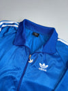 Vintage Adidas Royal Blue Three Stripe Track Jacket (M)