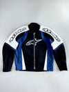 Alpinestars Original Textile Motorcycle Racing Jacket(Back Padded) (L)