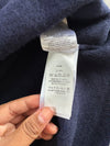 Polo Ralph Lauren Navy Quarter-Zip Wool Knit Sweater – (M)