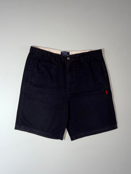 Polo Sport Ralph Lauren Black Chino Shorts – Red Pony (W:36) (L:41)