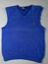 Polo Ralph Lauren | Royal Blue Knit Sweater Vest (M)