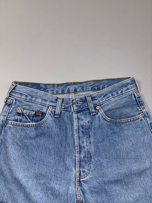 Vintage Levi's 501 Jeans – Light Wash (W:29) (L:46)
