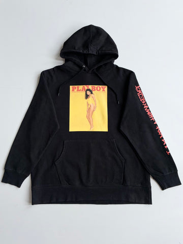 Playboy x I Am Not A Human Being July 1991 Cover Hoodie – Black (2XL)