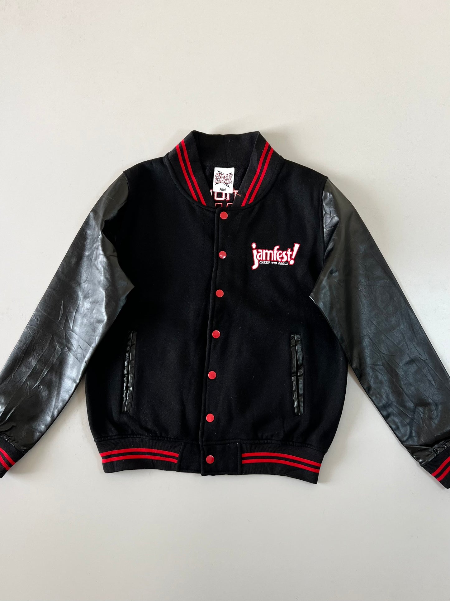 ZSuper Premium Varsity Jacket (Original Leather) (S)