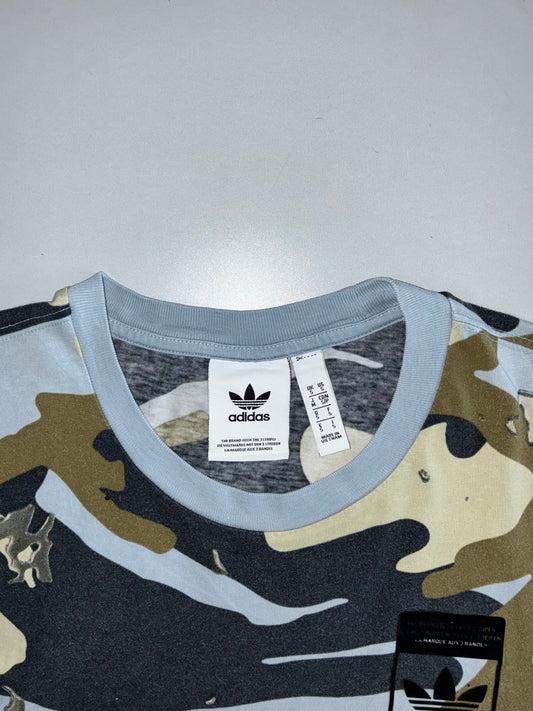 Adidas Originals Camo Print T-Shirt (M)