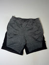 Adidas Black Climalite Shorts – Grey Side Panels (W:34) (L:20)