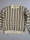 ZJantzen Heritage 3D Knit | Luxury Vintage Sweater (M)