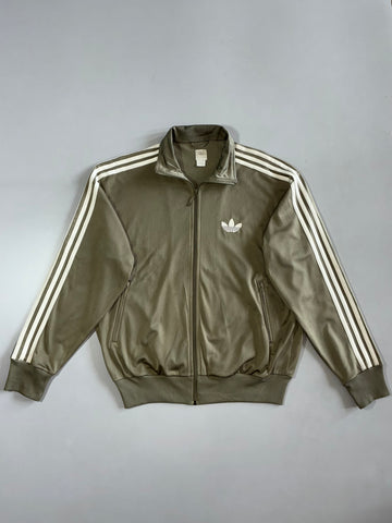 Adidas Originals Olive Trefoil Track Jacket (L)