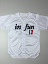 Vintage Baseball Jersey | “In Fun” Mesh Jersey ((M)