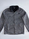 The North Face Grey Fleece Sherpa Collar Full-Zip Jacket (L)