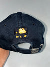 NY Yankees Navy Gold Embroidered Logo Baseball Cap – Vintage Korea Tag (Adjustable)