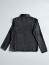 K2 Black Hybrid Quilted Fleece Jacket (M)