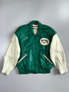 Pelle Pelle Sport Vintage Leather Varsity Jacket (L)