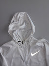 Nike Running Grey Zip Windbreaker – Reflective Swoosh (L)