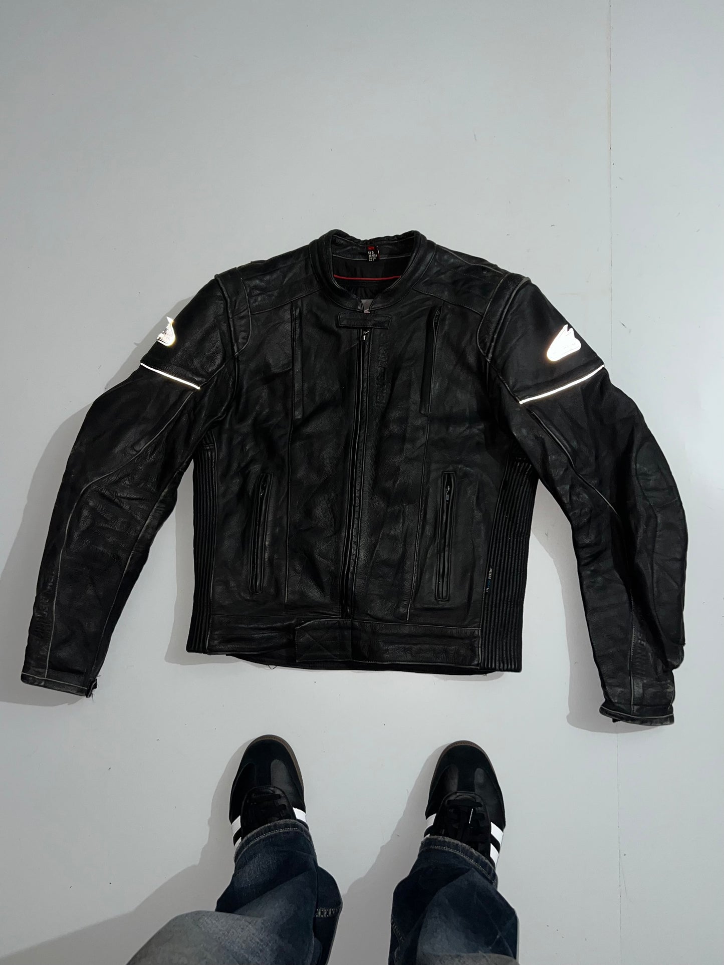 ZHein GERICKE (RARE) Original Leather Jacket (PADDED) (M)