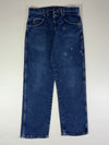Vintage Wrangler Dark Wash Straight Leg Jeans (W:33) (L:41)