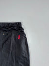 Kappa Black Nylon Cargo Track Pants Elastic (W:32|L:41)