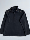 Burberry London | Half-Zip Pique Sweatshirt Black (M)
