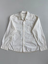 Hilfiger Denim White Contrast Stitch Button-Up Shirt (L)