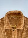 Premium Original Suede Leather Jacket (Detechable Arms) (XL)