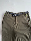Coiffinea Olive Fleece Lined Softshell Hiking Pants (W:35) (L:41)