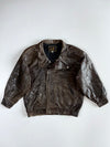 Super Premium Original Oversized Leather Jacket (L)