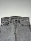 Levi’s 501 Vintage Washed Grey Straight Fit Denim Jeans (W:34) (L:43)