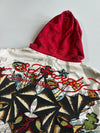 Vintage Y2K Ed Hardy by Christian Audigier Full Rhinestone Tattoo Graphic Zip Hoodie (L)