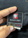 Vintage Black Yak Black Grey Wool Panel Hiking Pants (W:34) (L:39)