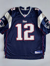 Reebok x NFL | New England Patriots #12 Football Jersey | Navy (2XL)