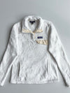 Patagonia Re-Tool Snap-T White High-Pile Fleece Pullover  (XS)