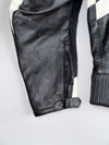 Arlen Ness Riding Gare Vintage Leather Motorcycle Racing Jacket (M)