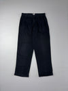 Polo by Ralph Lauren Black Pleated Wide-Leg Trousers  (W:35) (L:44.5)