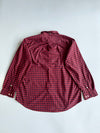 Tommy Hilfiger Plaid Button-Up Shirt – Red/Navy/Green  (2XL)