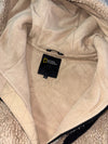 National Geographic | Sherpa Zip Hoodie Beige | (XL)