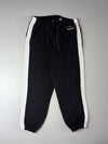 Vintage 90s Polo Sport Ralph Lauren Black Side Stripe Sweatpants (W:32) (L:40)