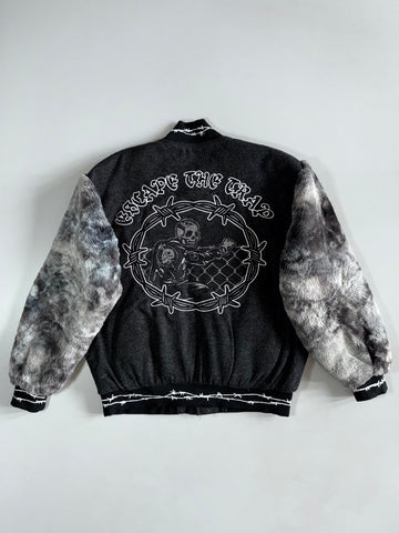Additive Faux Fur Varsity (XL)